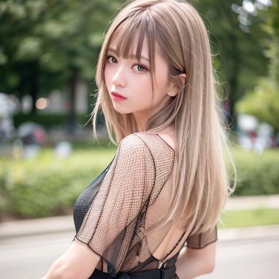 ブリーチ・ダブルカラー写真