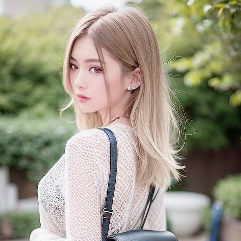 ブリーチ・ダブルカラー写真