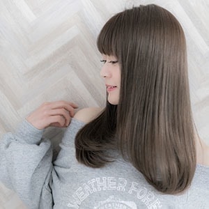 ヘアスタイル縮毛矯正