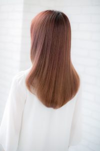 ヘアカラーの写真