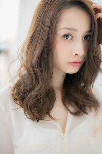 ロングヘアスタイル